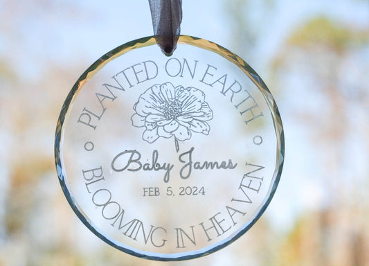 Ornament - Planted on Earth, Blooming in Heaven - Rest of the Nest