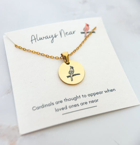 Cardinal Necklace | Memorial & Remembrance Keepsake