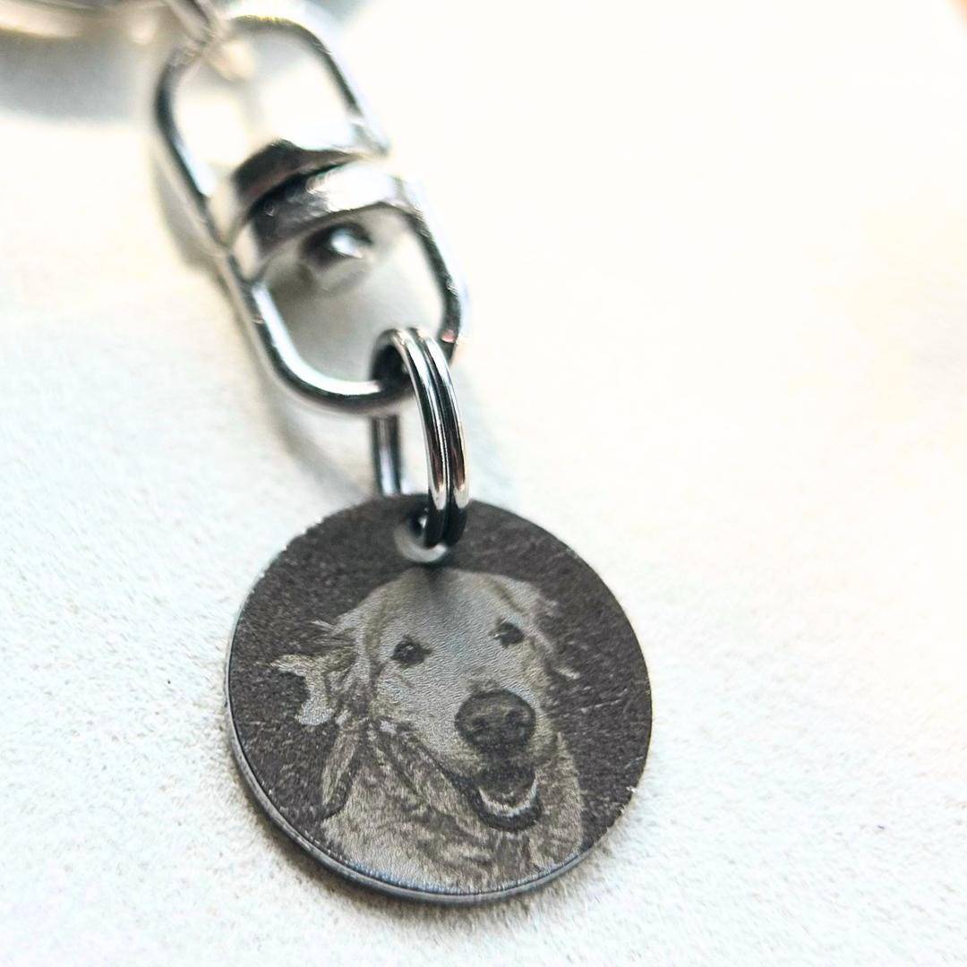 pet memorial keychain with photo, pet keychain from photo, engraved dog keychain, custom pet keychain, pet photo keychain, pet loss gift