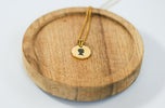 Silhouette Necklace | Yellow Gold Pendant