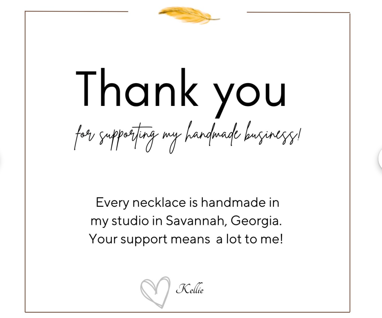 Actual Handprint Necklace | Rose Gold Plate