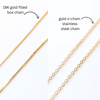 Baby's Breath Flower Necklace | 14k Gold Circle Pendant