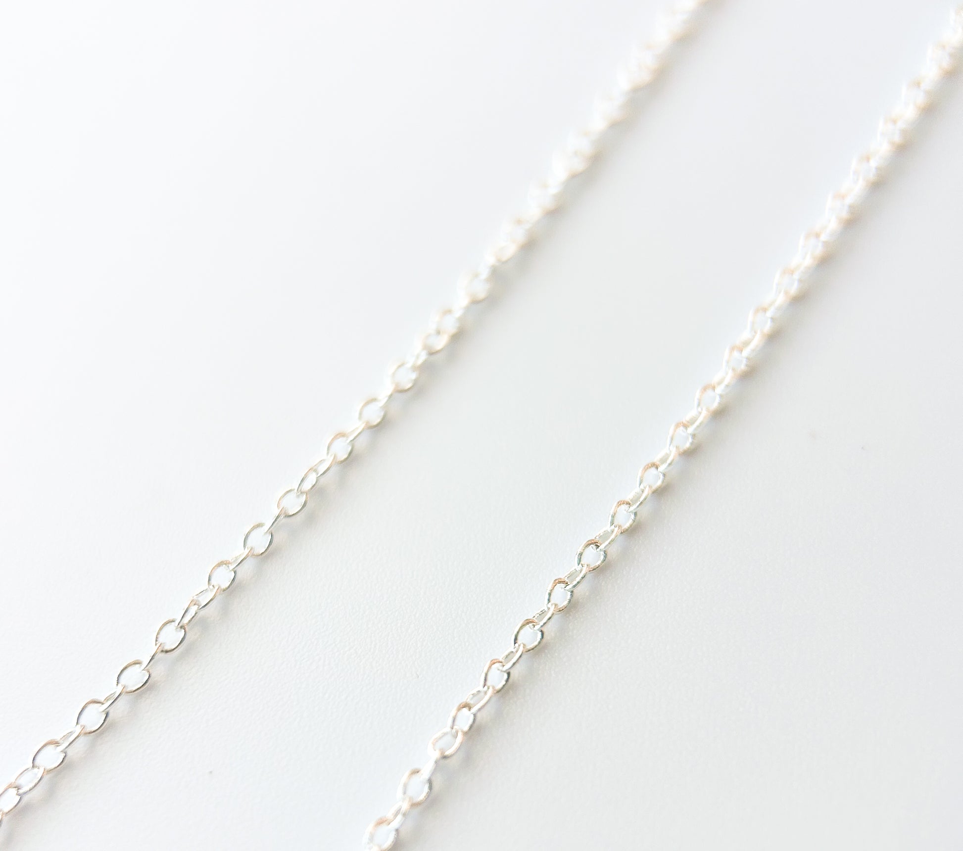 Baby's Breath Flower Necklace | Sterling Silver Circle Pendant